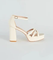 Trendy Essential Caged Platform Heels