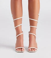 Turn Up Style Kitten Stiletto Heels
