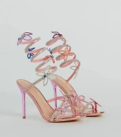 Spread Your Wings Butterfly Spiral Stiletto Heels