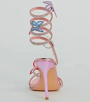 Spread Your Wings Butterfly Spiral Stiletto Heels