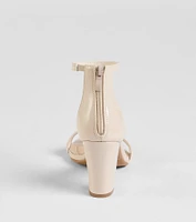Smooth And Sleek Block Heels