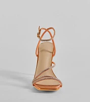 Bring On The Glitz Rhinestone Stiletto Heels