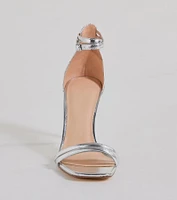 Style So Sleek Faux Leather Stiletto Heels