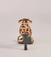 Wildly Luxe Leopard Print Stiletto Heels