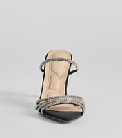 Endless Shine Rhinestone Stiletto Heels