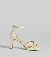 Elevated Strappy Block Heels