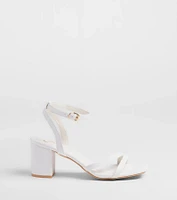 Step Into Chic Strappy Block Heels