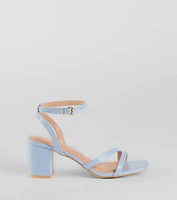 Gorgeous Height Strappy Block Heels