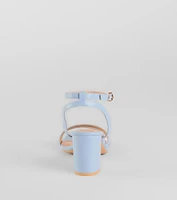 Gorgeous Height Strappy Block Heels