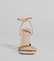 Buckled Up Stiletto Heels