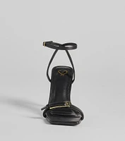 Buckled Up Stiletto Heels