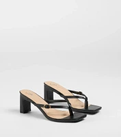 The Best Choice Thong Buckle Mules