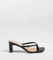 The Best Choice Thong Buckle Mules