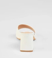 Sunny Days Ahead Block Heel Mules