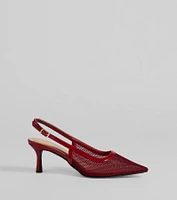 Poised Perfection Pointy Kitten Heel Pumps