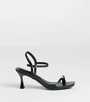 Fabulous Strut Strappy Kitten Heels