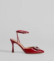 Luxe Night Out Rhinestone Stiletto Pumps