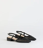 Feels Like Spring Braided Slingback Sandals