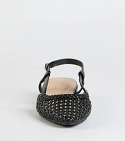 Feels Like Spring Braided Slingback Sandals
