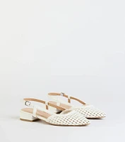 Feels Like Spring Braided Slingback Sandals