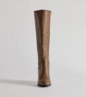 Uptown Girl Block Heel Boots