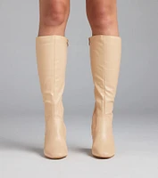 Chic Season Under The Knee Boots