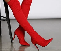 They Call It Love Thigh High Stiletto Boots