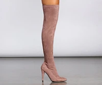 All About The Mauves Thigh High Boots