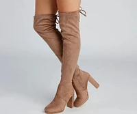 Step Out Style Over-The-Knee Boots