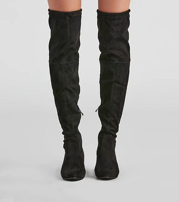 Contemporary Over The Knee Boots