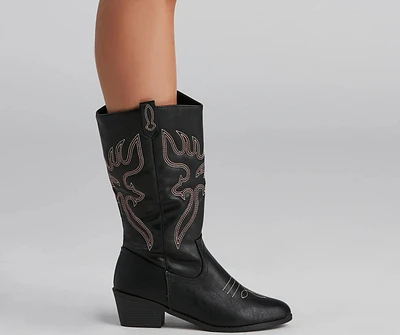 A Little Bit' Country Western Boots