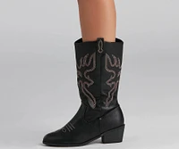 A Little Bit' Country Western Boots