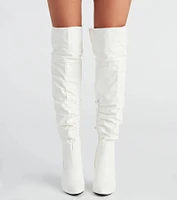 Work It Girl Over-The-Knee Boots