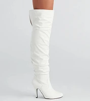 Work It Girl Over-The-Knee Boots