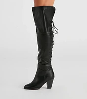 Rule The Scene Knee-High Boots