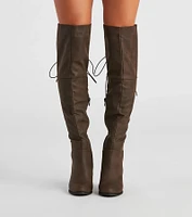 Rule The Scene Knee-High Boots