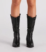On A Western Kick Cowboy Boots