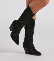 Country Diva Rhinestone Cowboy Boots