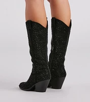 Country Diva Rhinestone Cowboy Boots