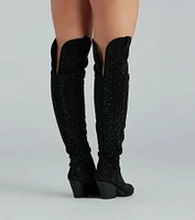 Kick Up The Glam Rhinestone Cowboy Boots