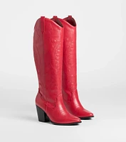 Best The West Under-The-Knee Cowboy Boots