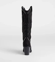 Western Edge Studded Cowboy Boots
