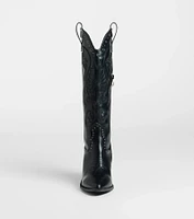 Back The West Studded Cowboy Boots
