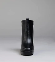 Bold Edge Platform Zipper Booties