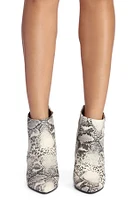 Stepping Out Snake Booties