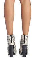 Stepping Out Snake Booties