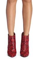 Stepping Out Snake Booties