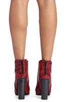 Stepping Out Snake Booties