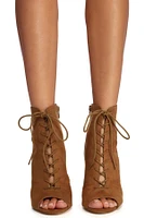 Level Up Lace Booties