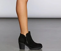 Classic Black Booties